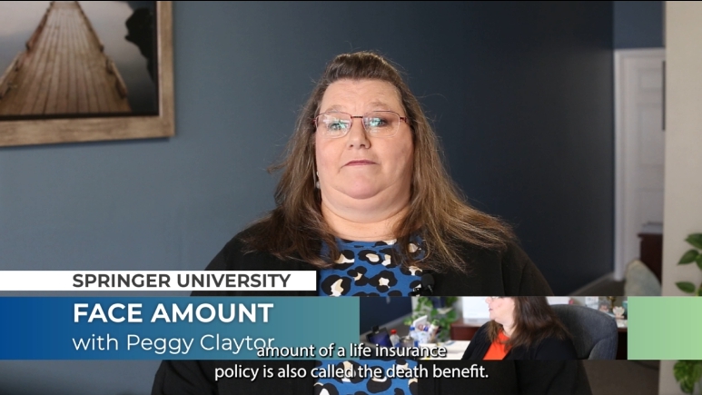 Screen Grab from  Face Amount 