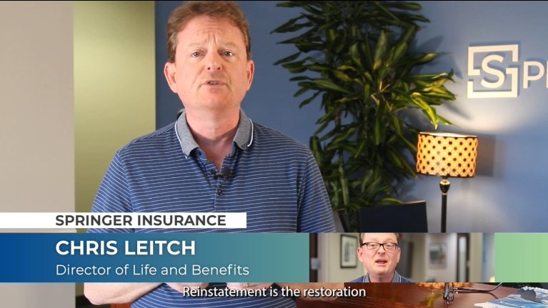 Life Insurance Reinstatement